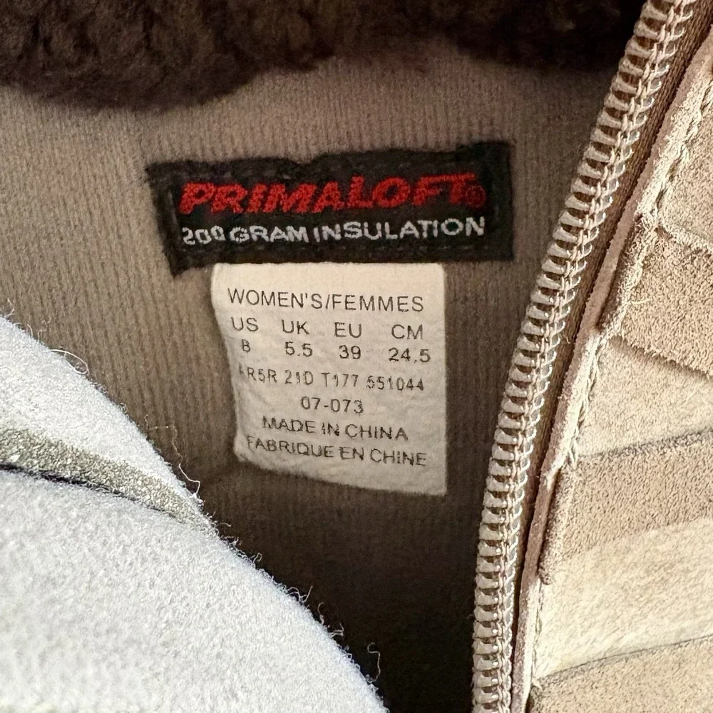 The North Face waterproof leather insulated‎ winter snow boots